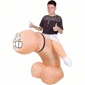 Perfect Valentine Gift Inflatable Costume For Adults With Pump Hilarious Blow Up Halloween Party Outfit, Group Costumes For Bachelorette Birthday Spor (Option: IF boy)