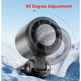 Handheld Portable Hight-Speed Fan With Ice Cooler Speed Type-C Rechargeable (Option: A)