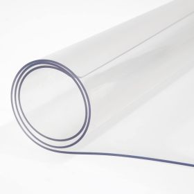 Clear Table Protector Mat -1.5mm Thickness Waterproof Heavy Duty PVC Table Cover For Dining Room Table (Option: 36x48inches)