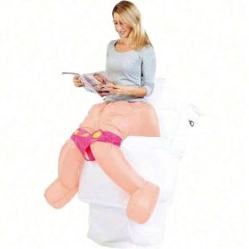 Perfect Valentine Gift Inflatable Costume For Adults With Pump Hilarious Blow Up Halloween Party Outfit, Group Costumes For Bachelorette Birthday Spor (Option: IF girl)